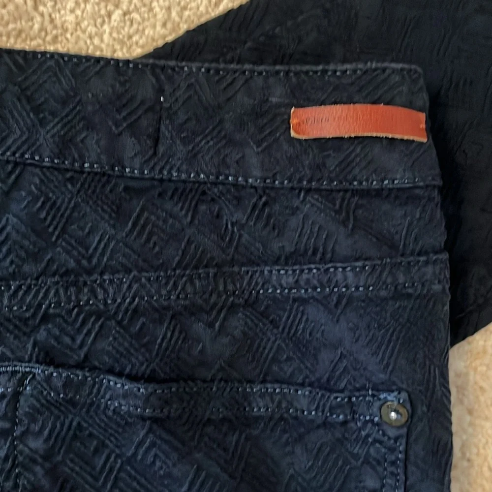 Anthropologie Pilcro Script Textured Jeans - Picture 6 of 9